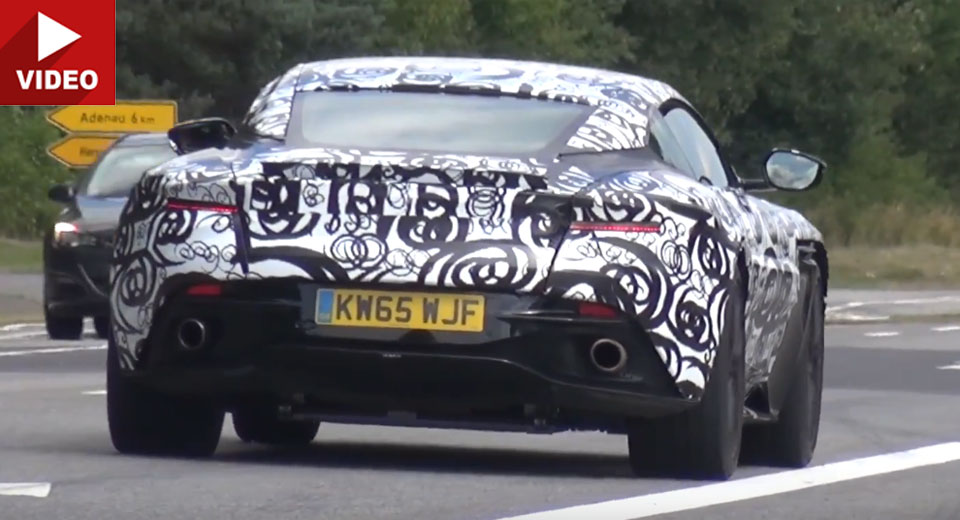  Aston Martin Tests AMG V8 Powered DB11 At The Nurburgring [UPDATED]