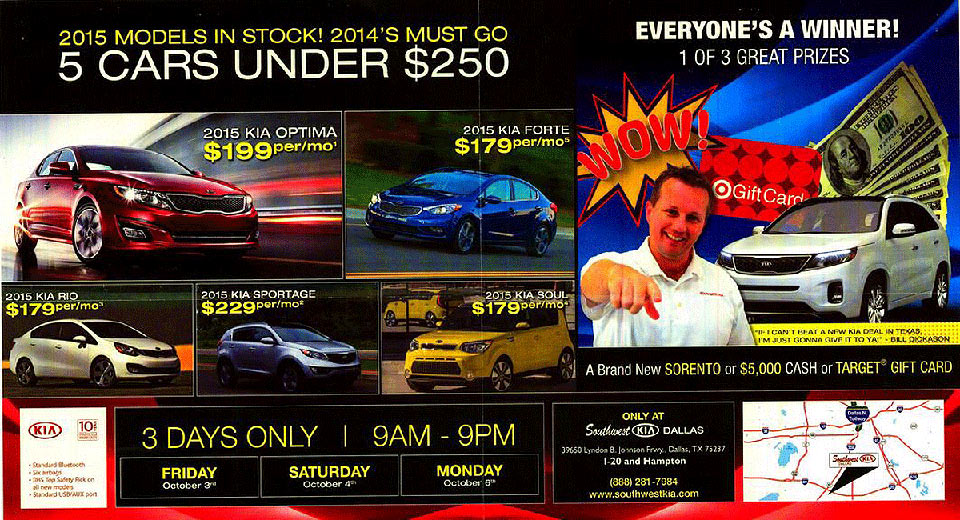 Dallas Kia Dealer Fined $85,000 For Deceptive Ads