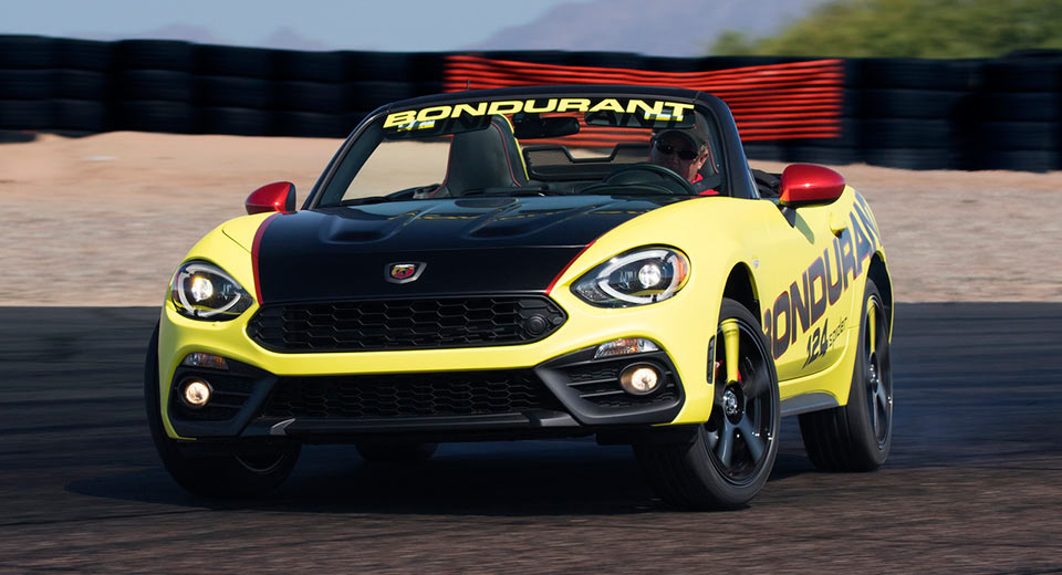 A Free Track Experience With The Abarth 124 Spider Will Come In Handy