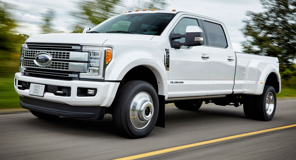  Ford Updates 2017 F-Series Super Duty With 48 Gallon Tank