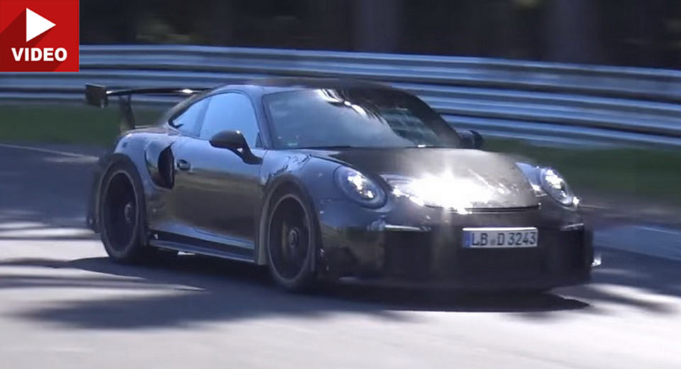  Porsche 911 GT2 RS Mule With PDK ‘Box Eats Up The Nurburgring