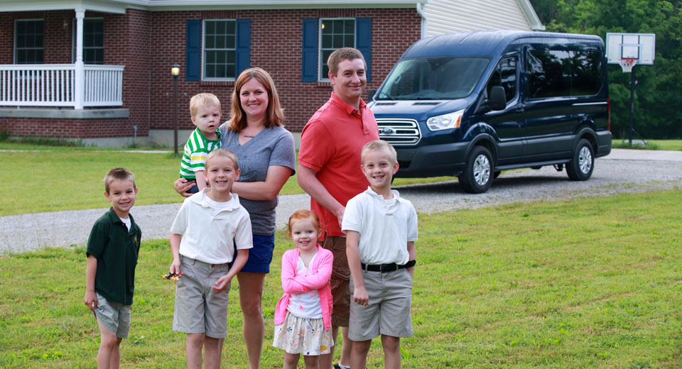  American Families Are Ditching Their Minivans For The Full-Size Ford Transit