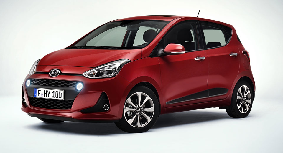  Hyundai Reveals Facelifted i10 Ahead Of Paris Debut