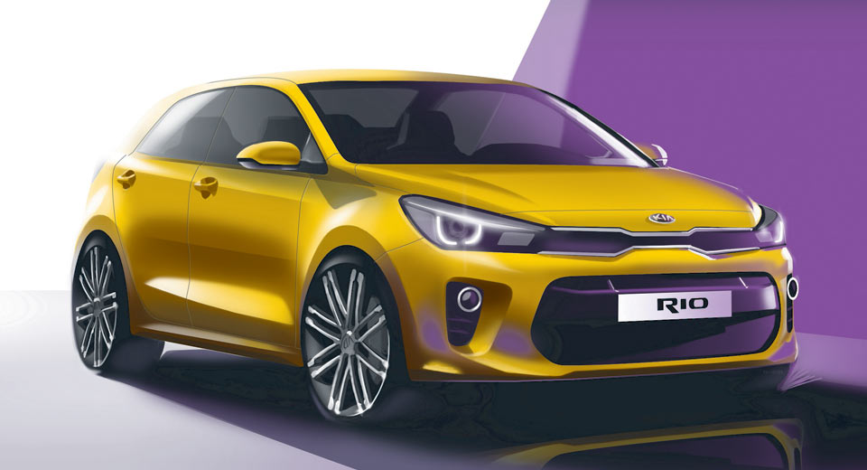 Kia Previews New Rio Ahead Of Paris Debut