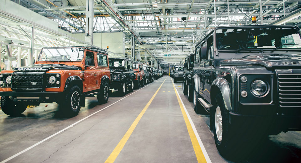  Jaguar Land Rover Re-Trademarks Defender Name
