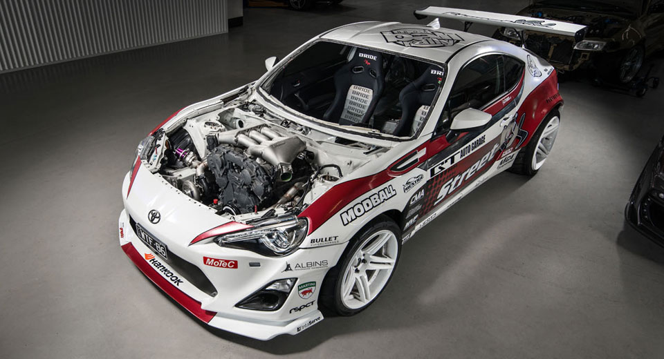 Aussie Tuning Shop Creating Nissan GT-R Powered Toyota 86