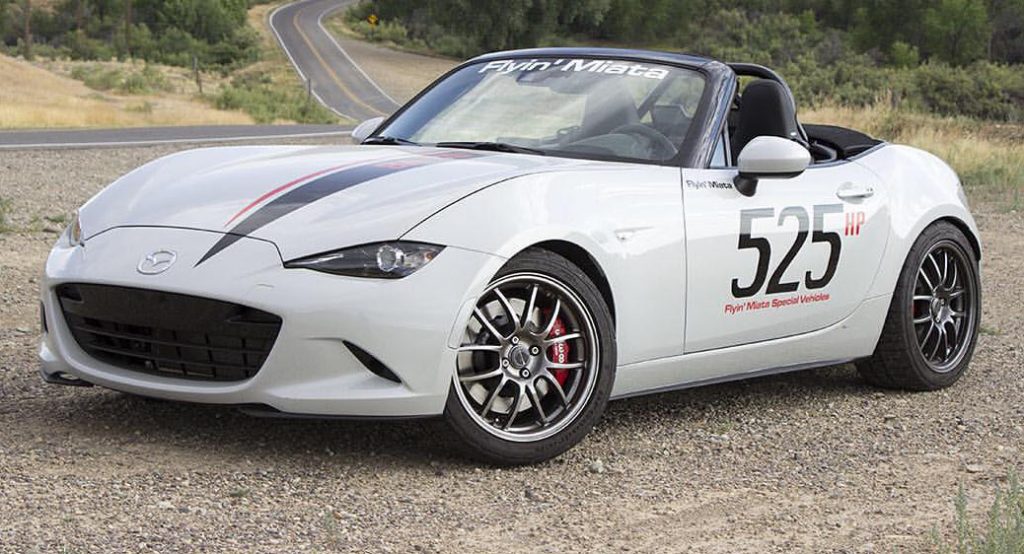  This Mazda MX-5 Runs On A 525 HP LS3 V8 [w/Video]