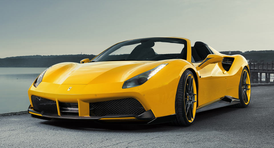 Novitec Rosso Tunes Ferrari 488 Spider To 772 HP