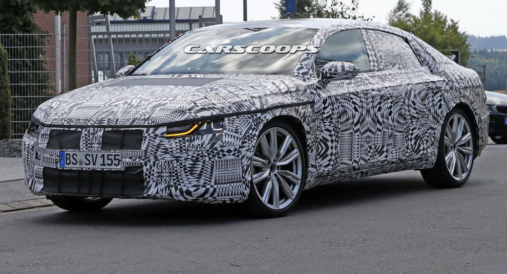  VW’s All-New CC Four-Door Coupe Getting Ready To Impress
