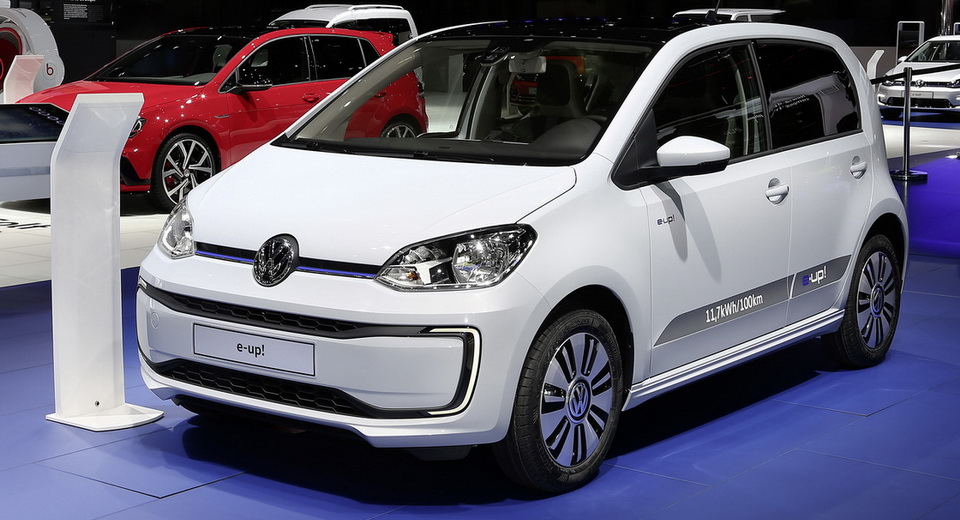VW Throws Updated And Cheaper Electric e-Up! Into The Market