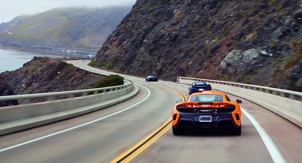 McLarens Gather En Masse For Monterey Car Week Rally