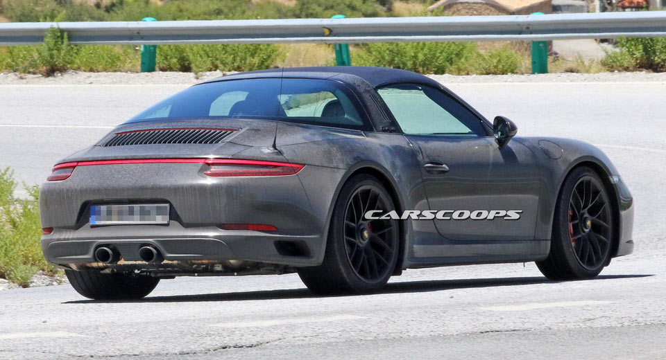 Porsche’s Updated 991.2 Targa GTS Is Undergoing Tests In Spain