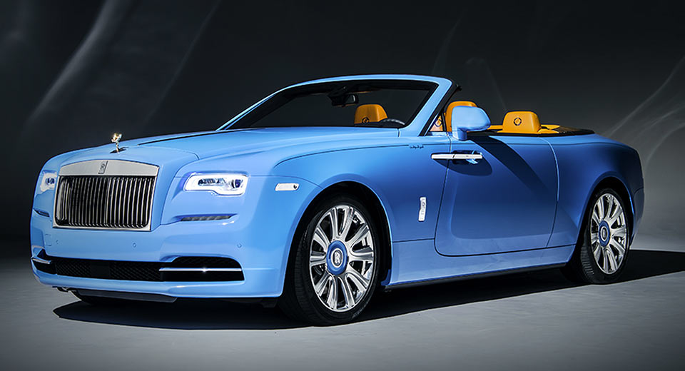 Rolls Royce Shows Off Beautiful Bespoke Dawn