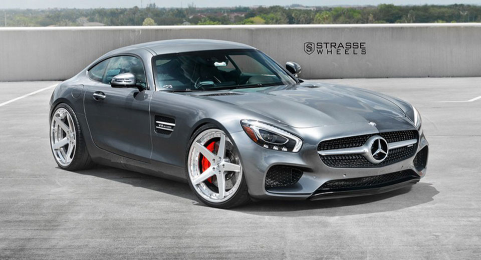 Mercedes’ Sleek AMG GT S Poses On Five-Spoke Strasse Wheels