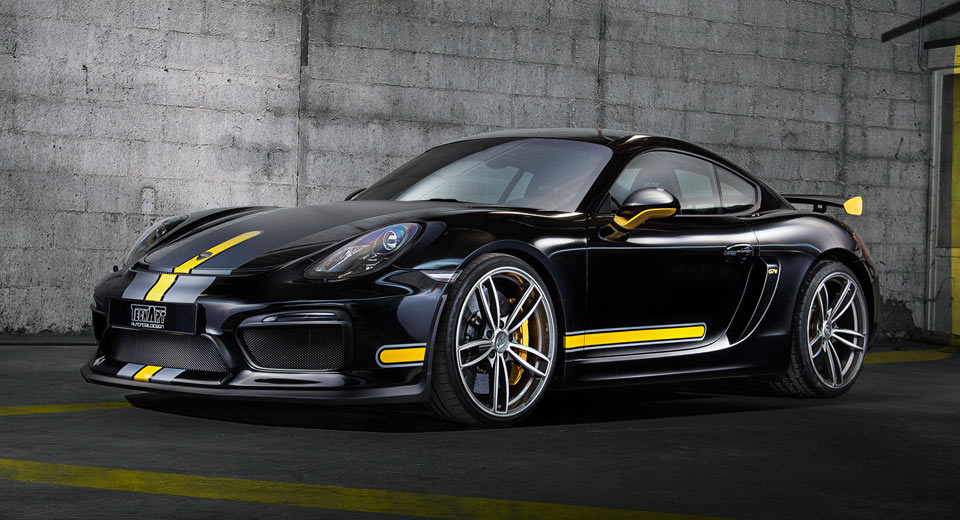  Porsche’s Cayman GT4 & Panamera Look Smart on TechArt Formula IV Alloys