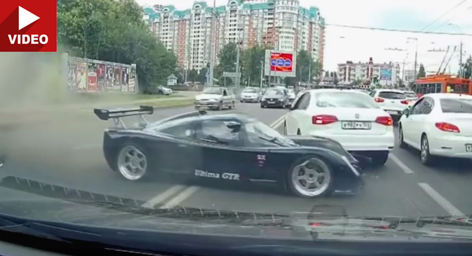 That Didn’t Go Well…Russian Ultima GTR Crash Caught On Dash cam
