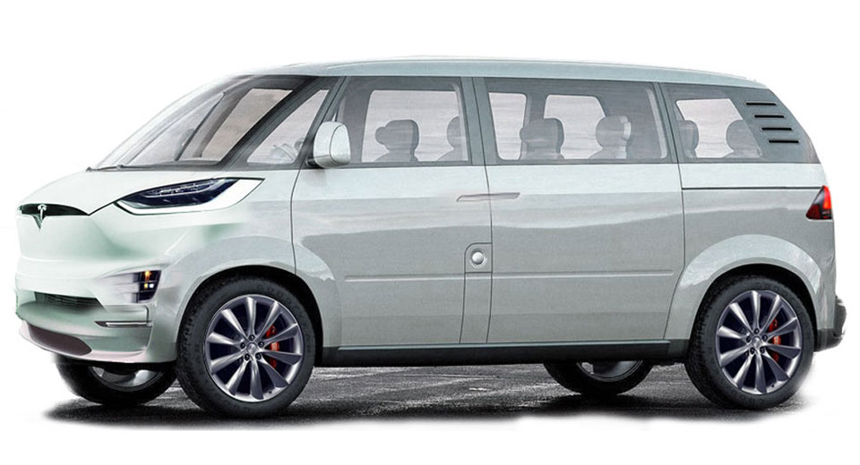  Tesla’s Upcoming Minibus Will Be Underpinned By The Model X Platform