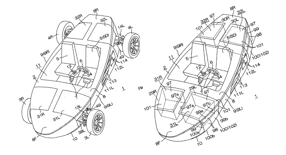 Patents Emerge Of Mysterious Yamaha Amphibious Car