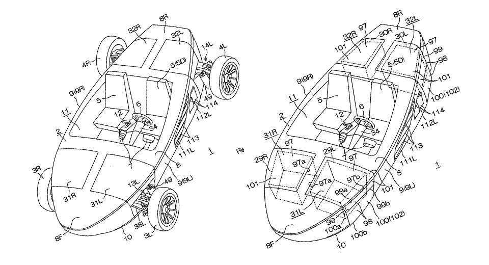  Patents Emerge Of Mysterious Yamaha Amphibious Car
