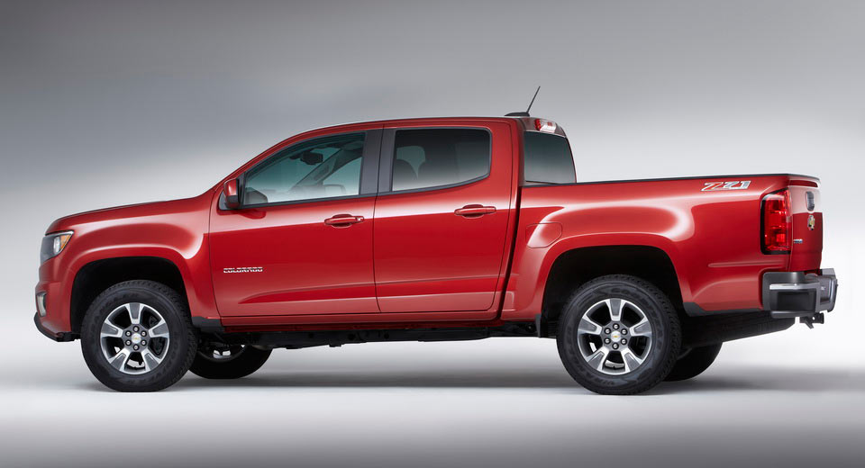  Updated 2017 Chevrolet Colorado Gets All-New 308HP V6 & 8-Speed Auto