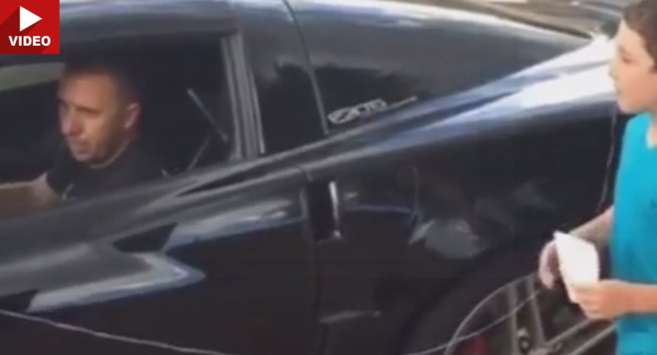 Father Pulls Kid’s Tooth With A Corvette Z06