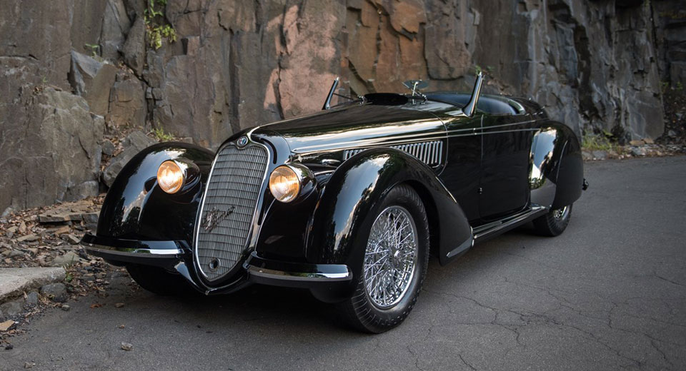 This 1939 Alfa Romeo 8C Spider Could Sell For $25 Million