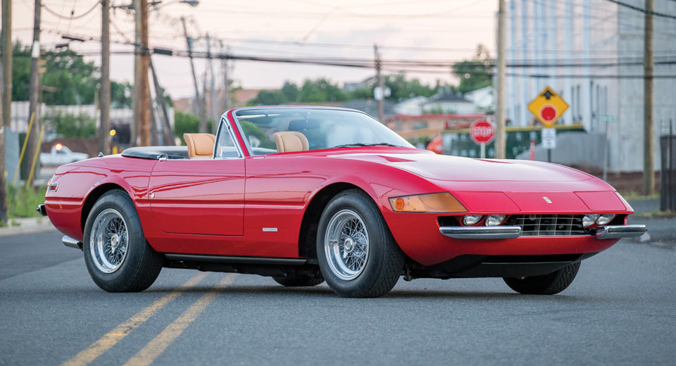  Play Miami Vice With This Original 1973 Ferrari Daytona Spider