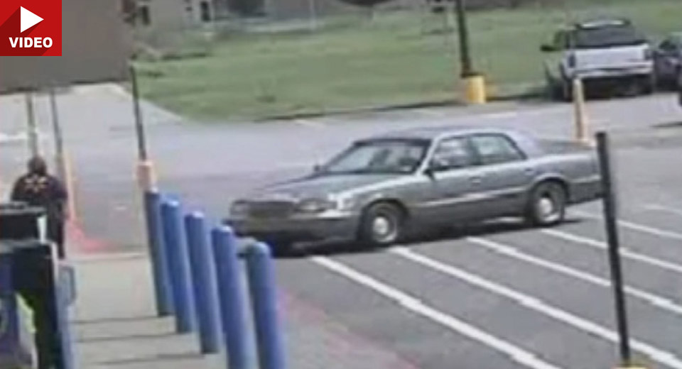  Surveillance Video Shows Dog Crashing Owner’s Car Into Walmart, A 2nd Dog Was Riding Shotgun