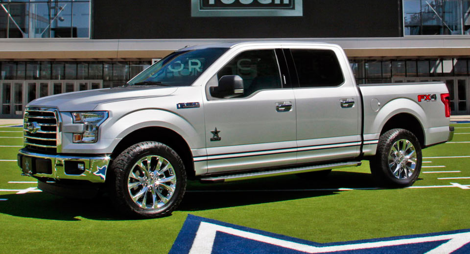 Ford Unveils F-150 Dallas Cowboys Limited Edition Truck [w/Video]