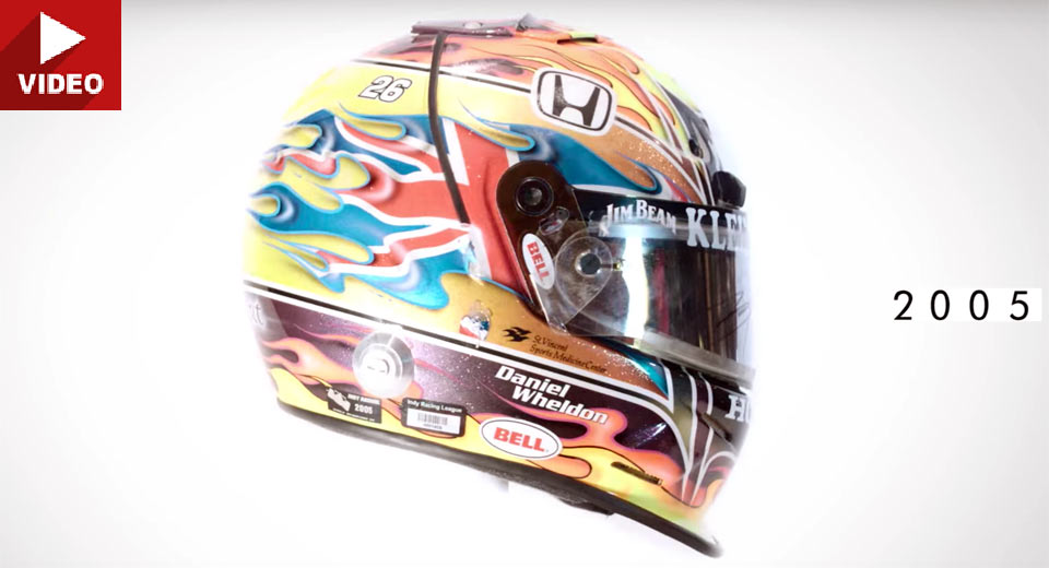Watch The Racing Helmet Evolve Before Your Very Eyes