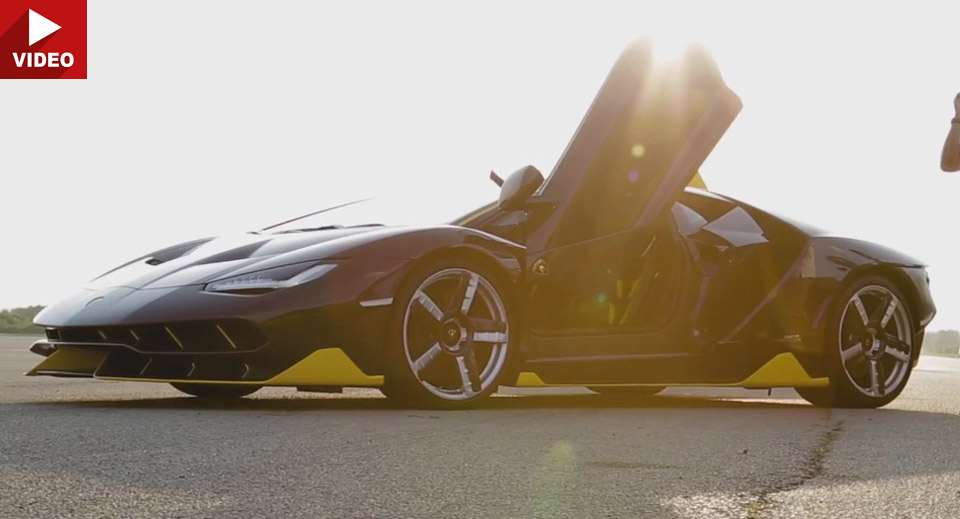  Lamborghini Centenario Makes Dynamic Video Debut At Nardo