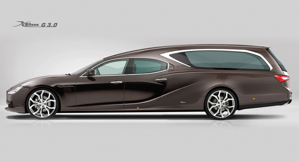  This Italian Firm Sends You Out In Style With A Maserati Ghibli Hearse