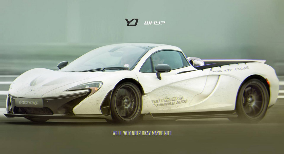 McLaren P1 Ute Reporting For Hauling Duty – Just Kidding, OK?