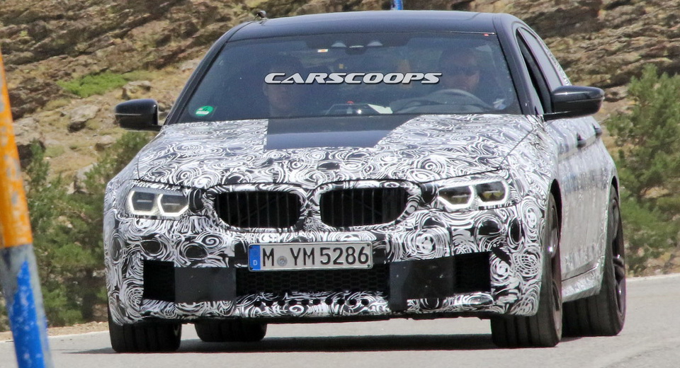  2017 BMW M5 Sheds More Camo As Reveal Time Approaches