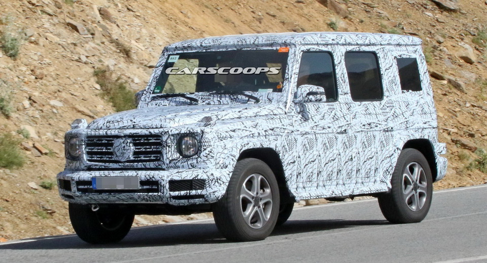  New 2018 Mercedes G-Class Mule Looks The Same But It’s Far From It