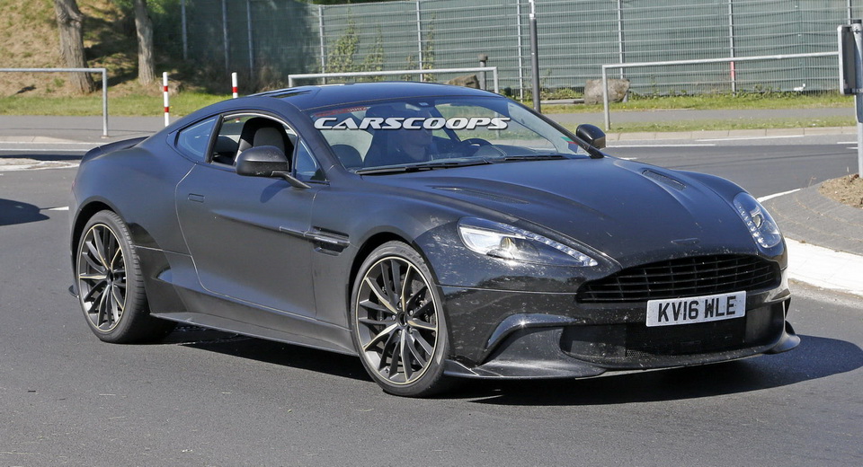  Aston Martin Spied Working On Final Vanquish S Model