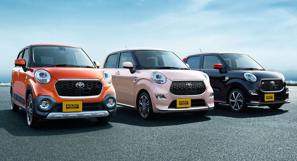  Toyota Goes Retro With Pixis Joy Kei Cars In Japan [50 Pics]
