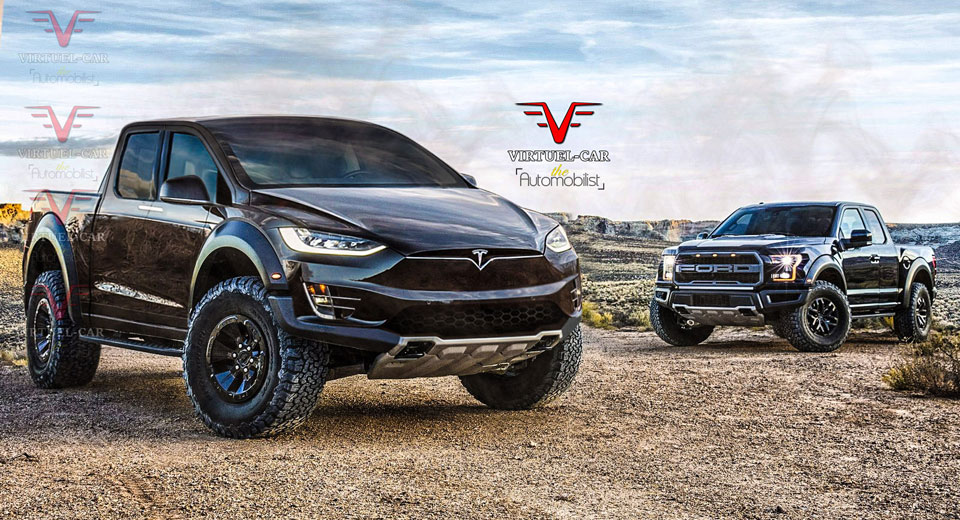  What If Tesla’s Pickup Truck Went After The Ford F-150 Raptor?