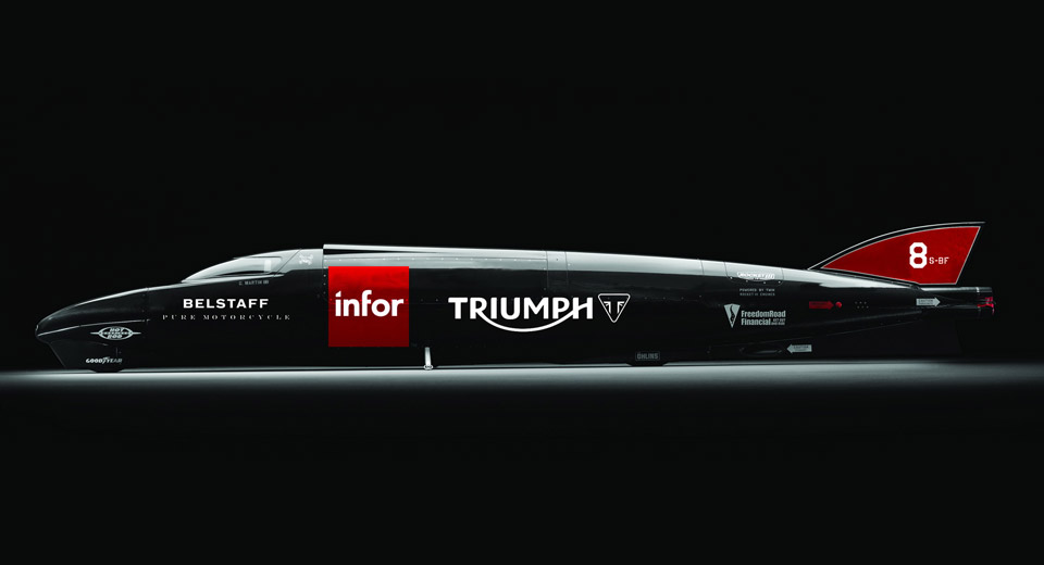1,000HP Triumph Motorcycle Eyes New Land Speed Record At Bonneville