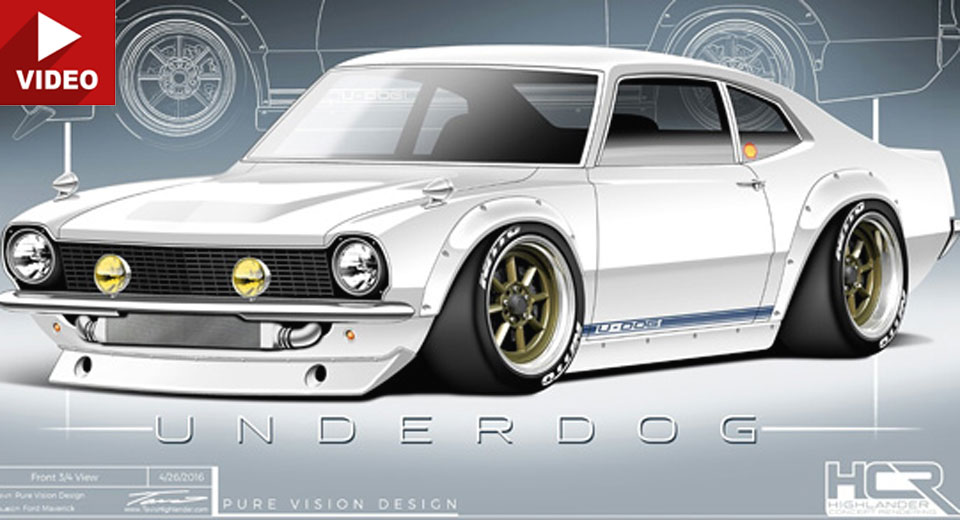 F&F Star Sung Kang Starts Ambitious Project With Classic Ford Maverick