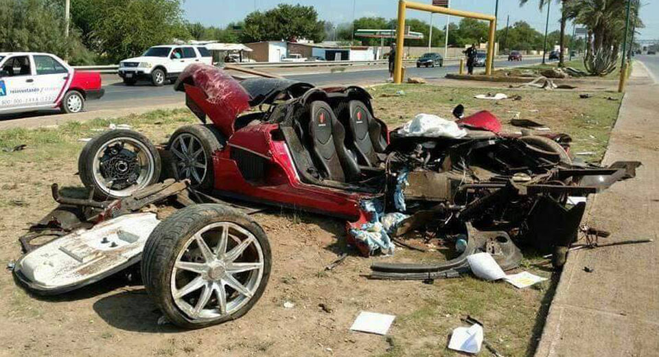  Bespoke Koenigsegg CCX Destroyed After High Speed Crash In Mexico