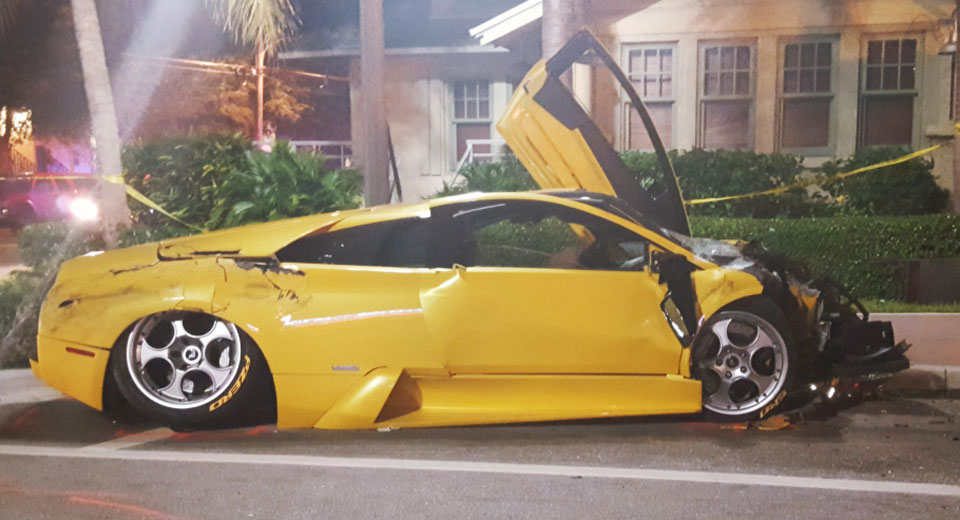  Lamborghini Suspected Of Speeding With Porsche Crashes, Kills Buick Uber Driver