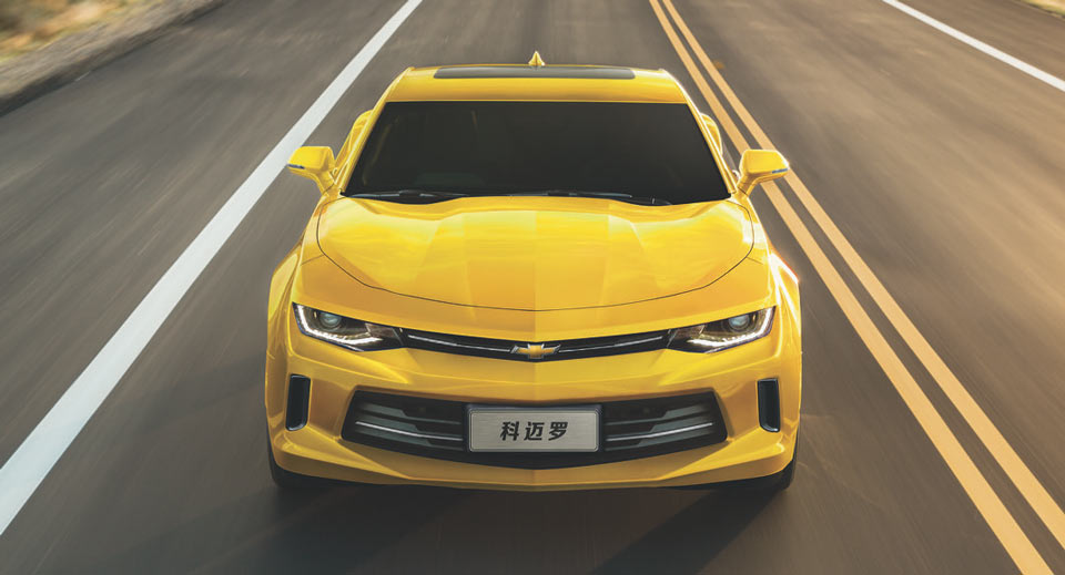 New Chevy Camaro Moves Its Rumble To China For Local Premiere