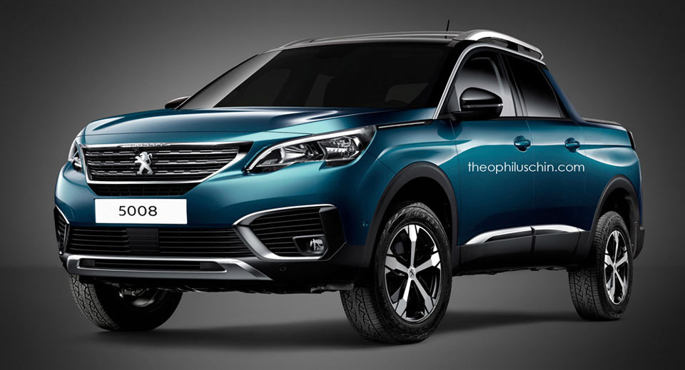  New Peugeot 5008 Dreams Of The Countryside In Pickup Form