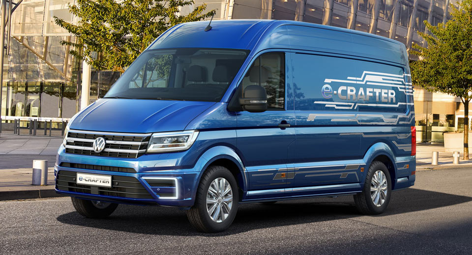  Volkswagen e-Crafter Concept Steals The Show In Hannover, Arrives Next Year