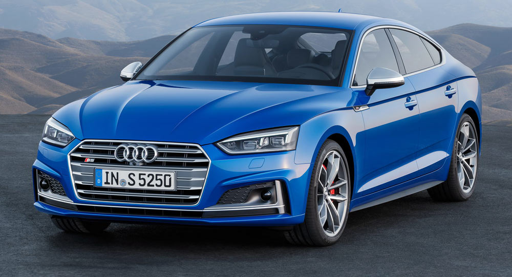  Audi’s New 2017 A5 & S5 Sportback Family Revealed Before Paris Debut