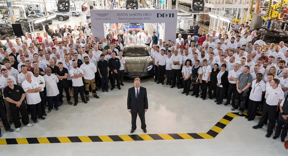  New Aston Martin DB11 Officially Enters Production In Gaydon Factory