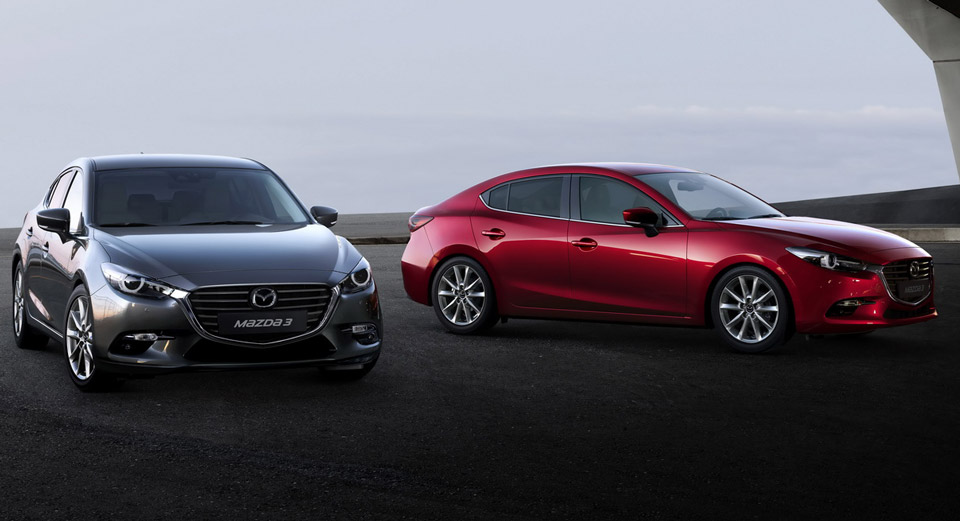  Facelifted 2017 Mazda3 Comes With Subtle Styling Changes, New Tech