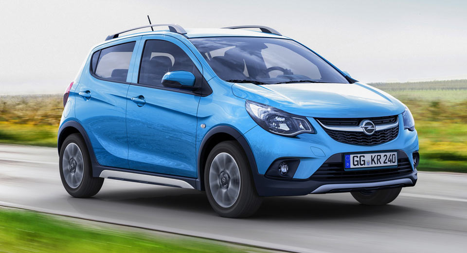  Opel Karl Toughens Up With New Rocks Mini Crossover Variant