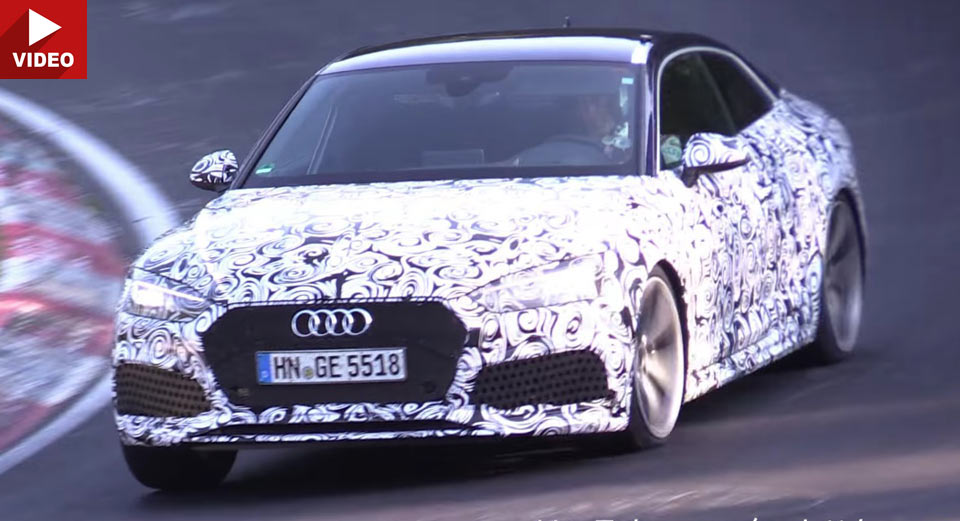 2018 Audi RS5 Coupe Rumbles Down The Nurburgring